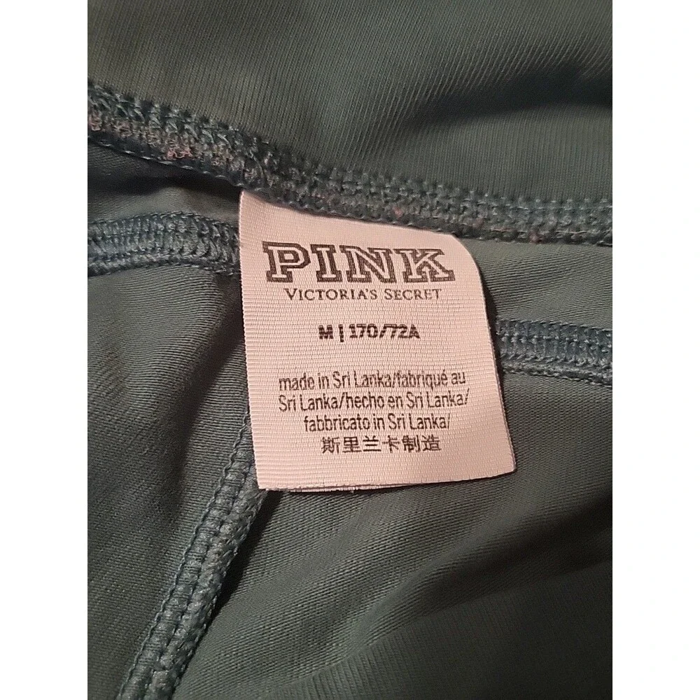 3) Pink/ Absolutely Fit  /Danskin  Tights Pink Green And Gray Size Youth Medium